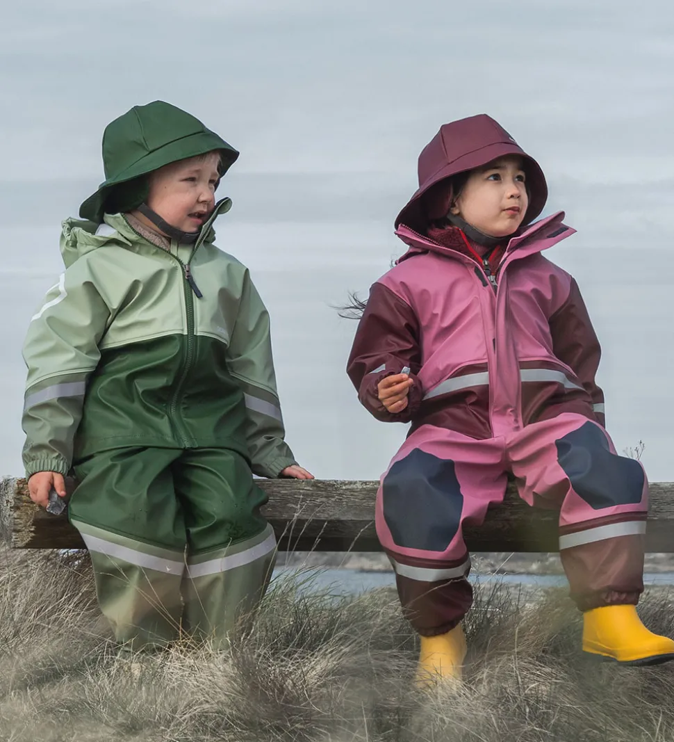 Didriksons Regntøj m. Seler - Waterman - PU - Pine Green