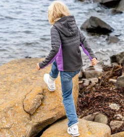 Didriksons Softshelljakke m. Termo - Nejlika - Coal Black