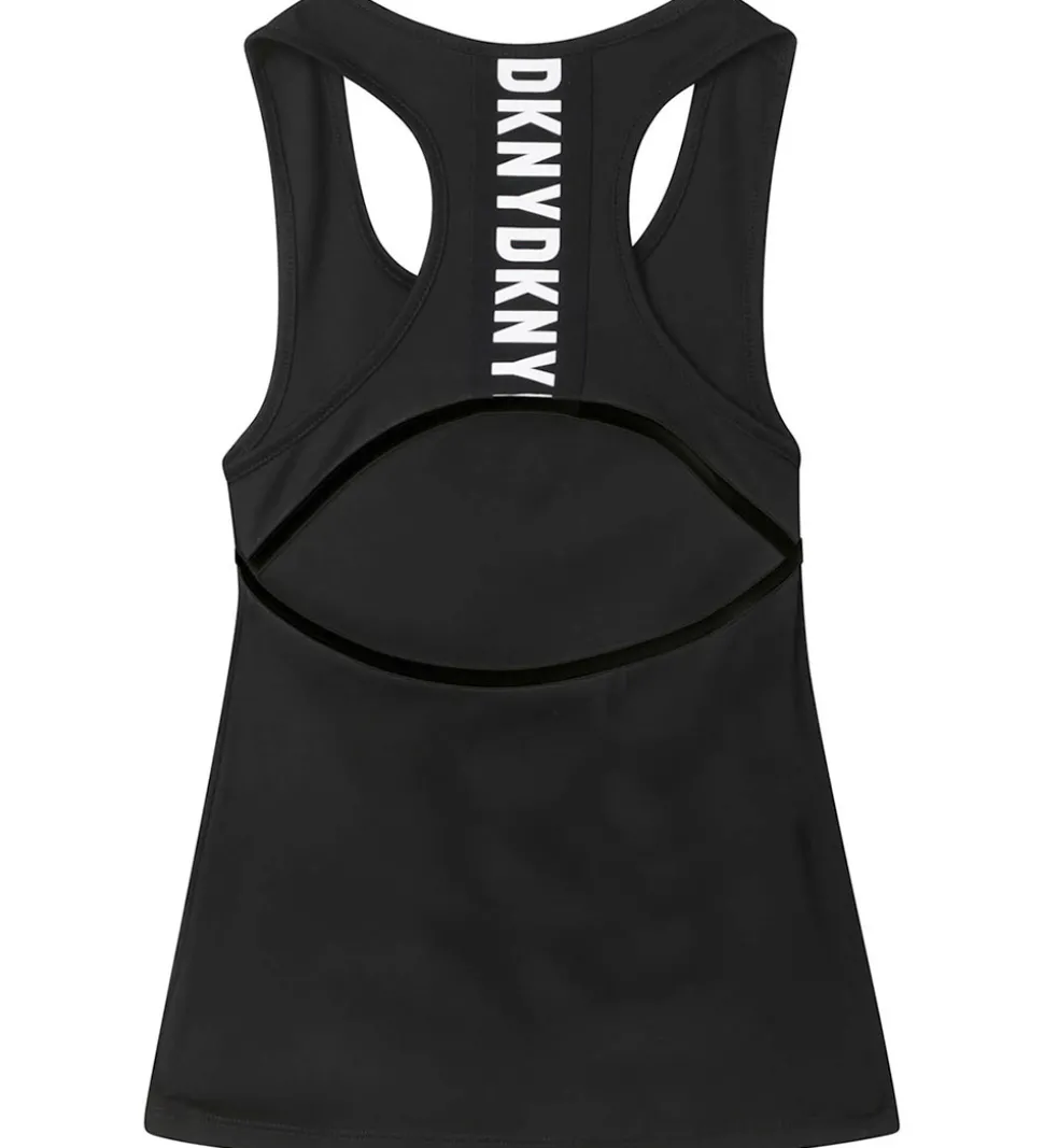 DKNY Top - Sort m. Logo