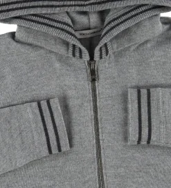 Dolce & Gabbana Cardigan - Uld - DNA - Grå