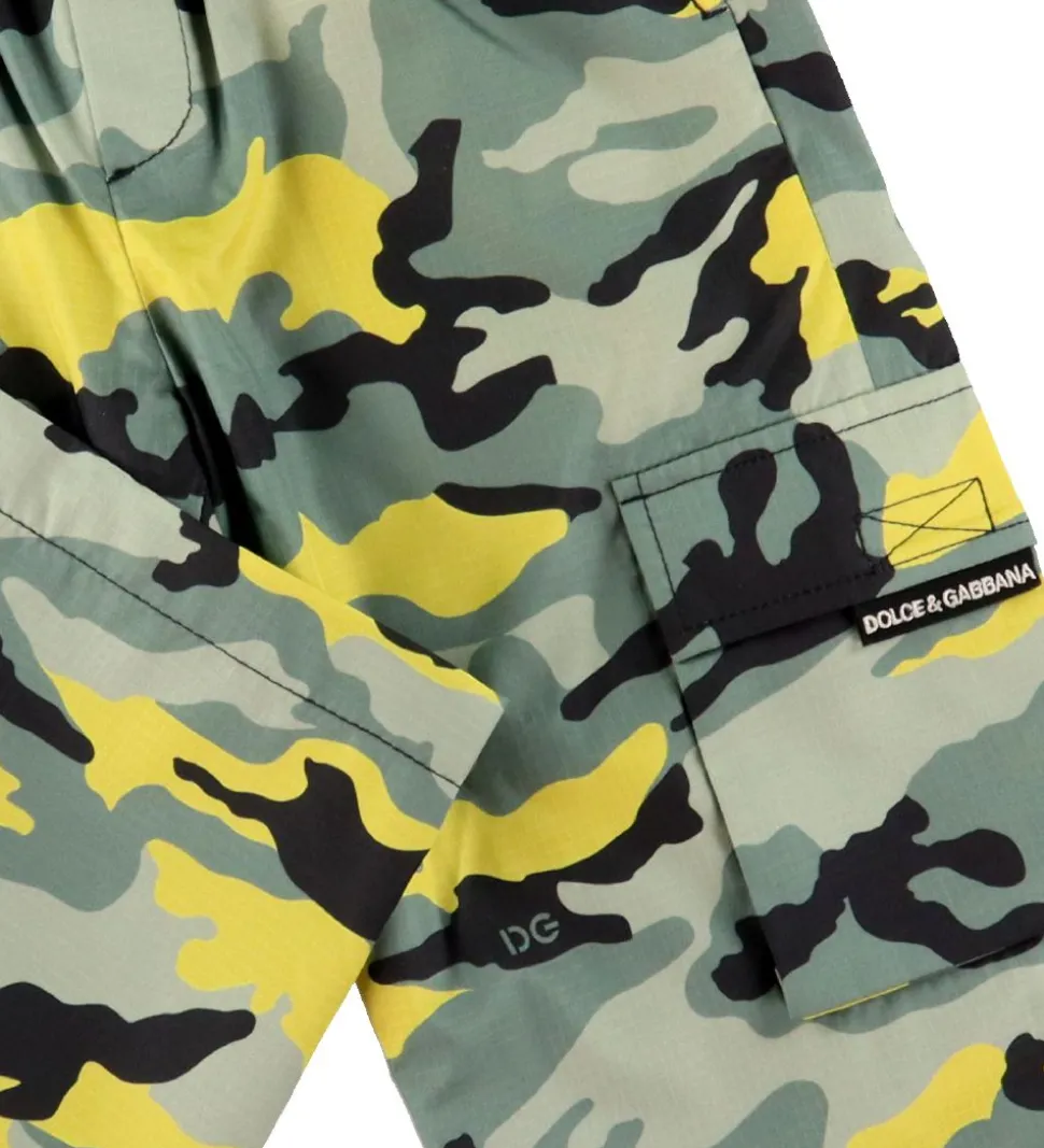 Dolce & Gabbana Skalbukser - DG Skate - Camouflage