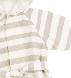 Done by Deer Badekåbe - Stripes - Sand