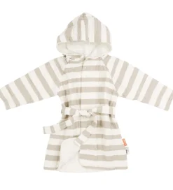 Done By Deer Badekåbe - Stripes - Sand