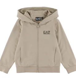 EA7 Sweatsæt - Beige/Sort