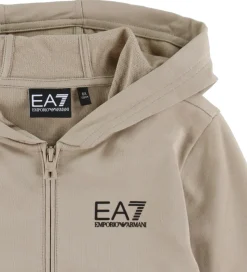 EA7 Sweatsæt - Beige/Sort