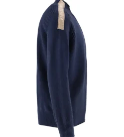 Emporio Armani Cardigan - Viskose/Uld - Naval Academy