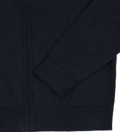 Emporio Armani Cardigan - Strik - Bomuld/Uld - Blue Navy