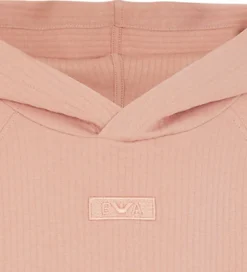 Emporio Armani Hættetrøje - Rib - Mahogany Rose