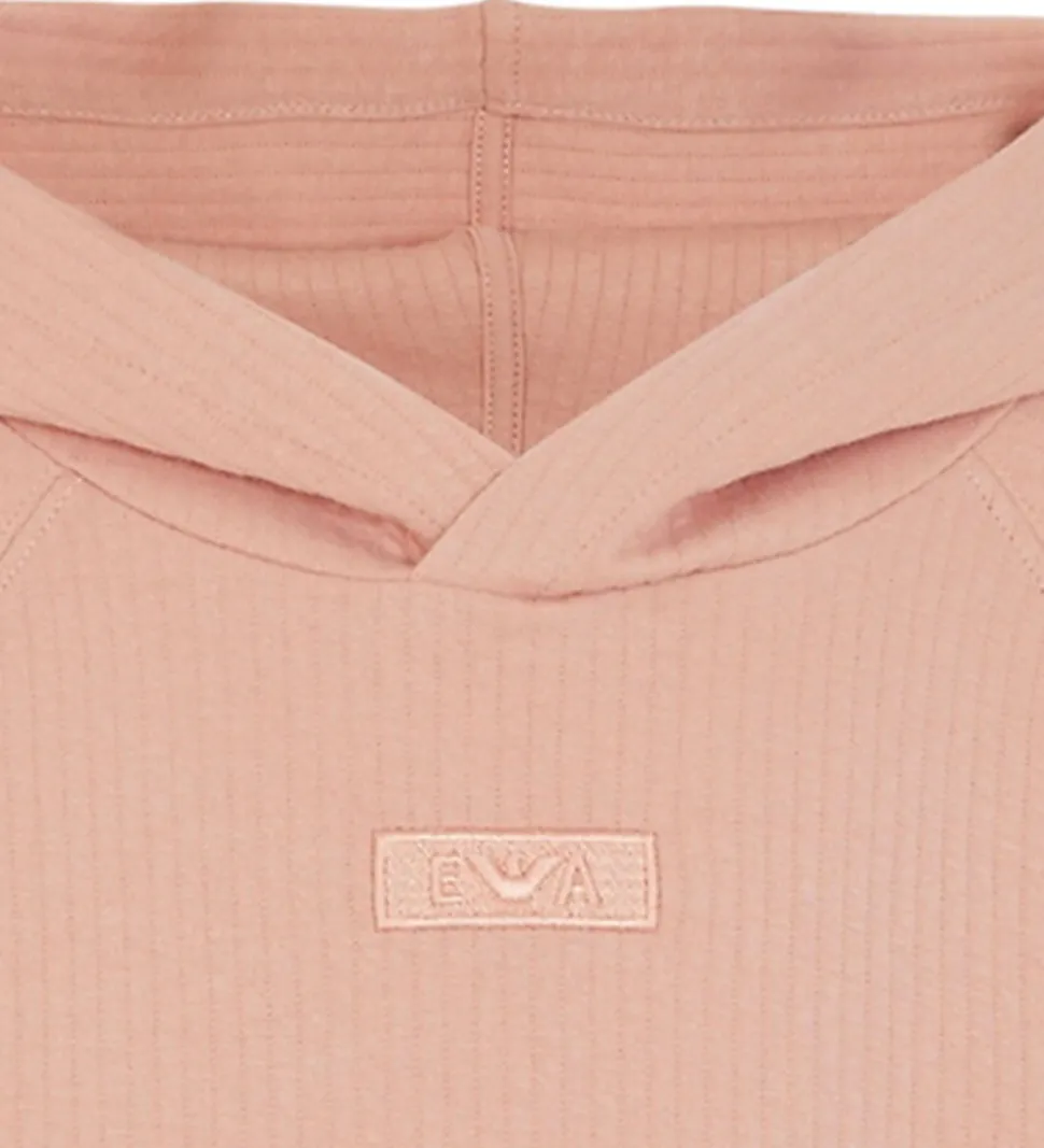 Emporio Armani Hættetrøje - Rib - Mahogany Rose