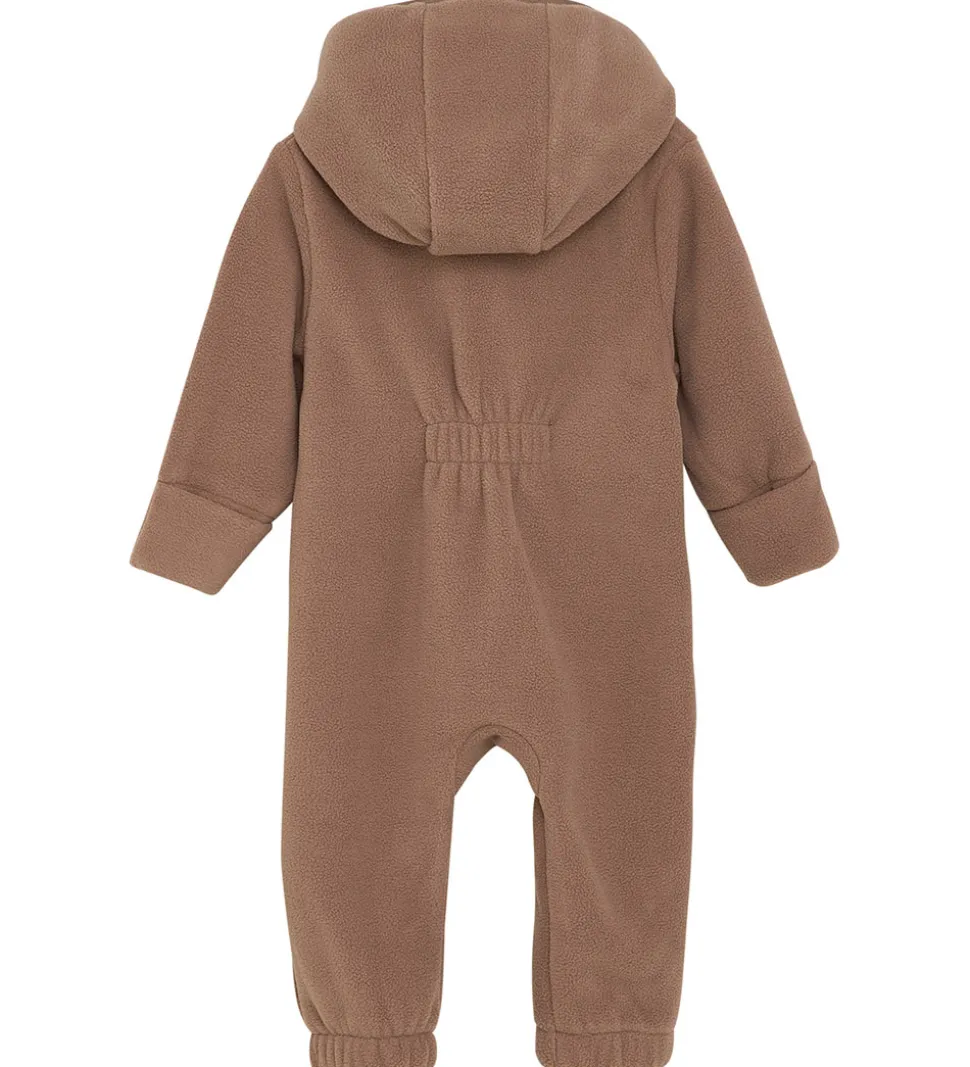 En Fant Fleecedragt - Coca Mocha