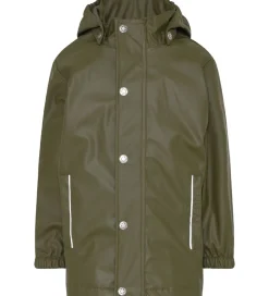 En Fant Regntøj m. Seler - PU - Ivy Green