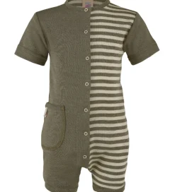 Engel Sommerdragt - Uld/Silke - Olive/Natural