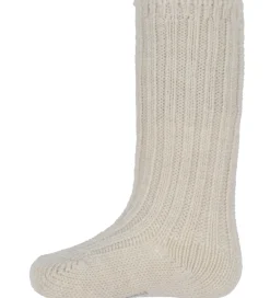 Fanga Fontana Strømper - Uld - Strik - Lana - Sand