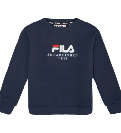 Fila Sweatshirt - Benna - Black Iris m. Logo