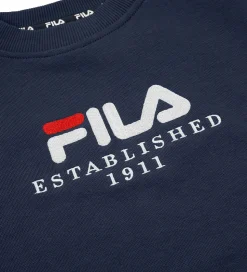 Fila Sweatshirt - Benna - Black Iris m. Logo