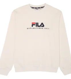 Fila Sweatshirt - Carisio - Egret m. Logo