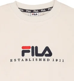 Fila Sweatshirt - Carisio - Egret m. Logo