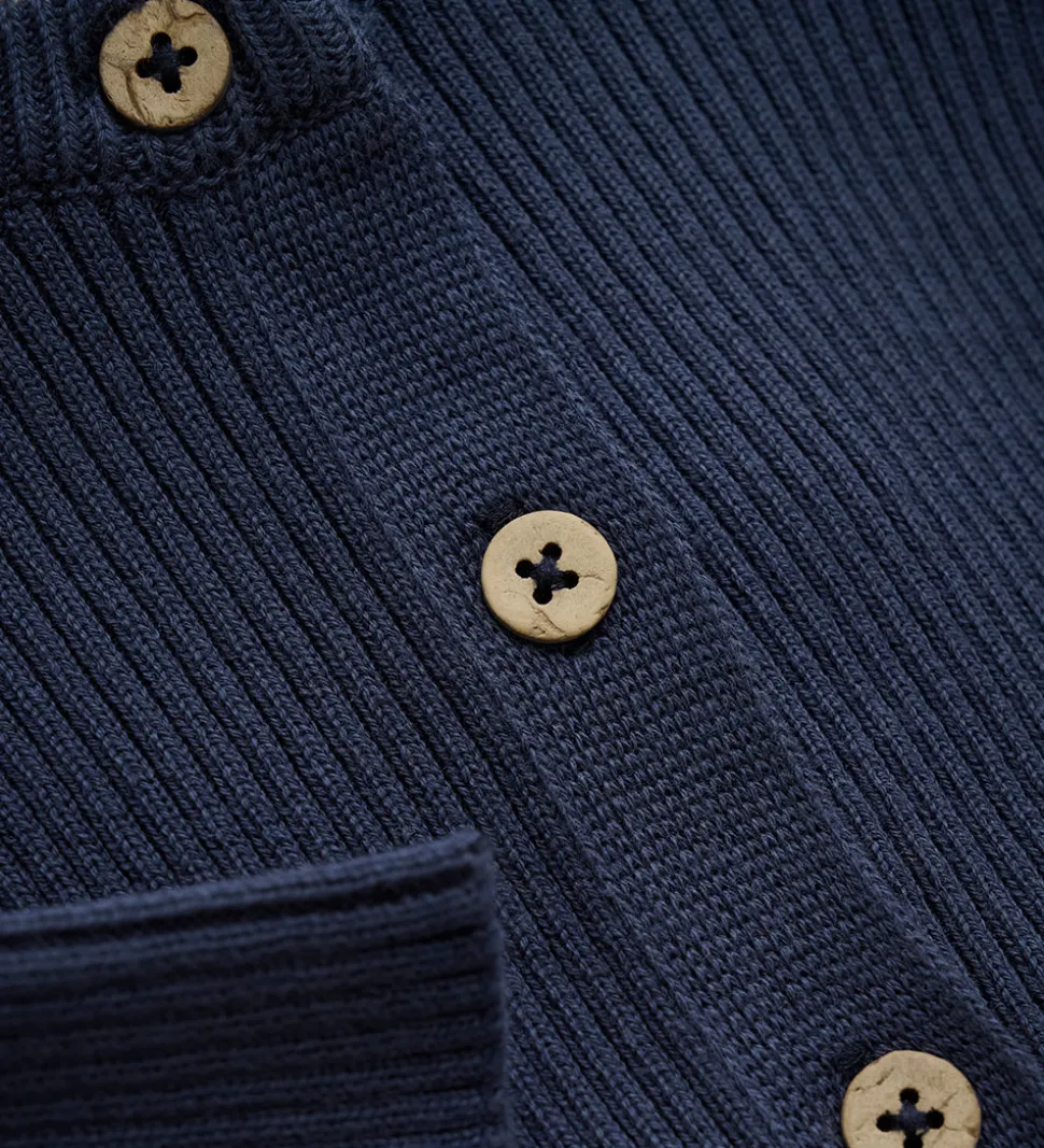 Fixoni Cardigan - Strik - Indigo Blue