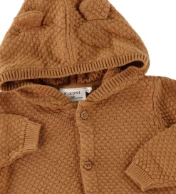 Fixoni Cardigan - Strik - Lion m. Ører