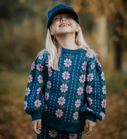 Fliink Bluse - Strik - Garden - Insignia Blue