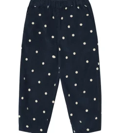 Fliink Bukser - Fløjl - Dolly - Insignia Blue AOP