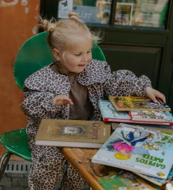 Fliink Denimjakke - Leo - Bomber - Pine Bark AOP