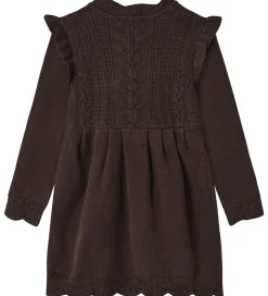 Fliink Kjole - Strik - Alilly - Coffee Bean