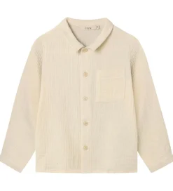 Fliink Skjorte - Musselin - Elmo - Sandshell