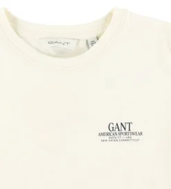 GANT T-shirt - Graphic - Cream