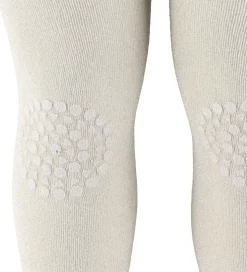 GoBabyGo Skridsikre Strømpebukser - Bambus - Ivory Glitter