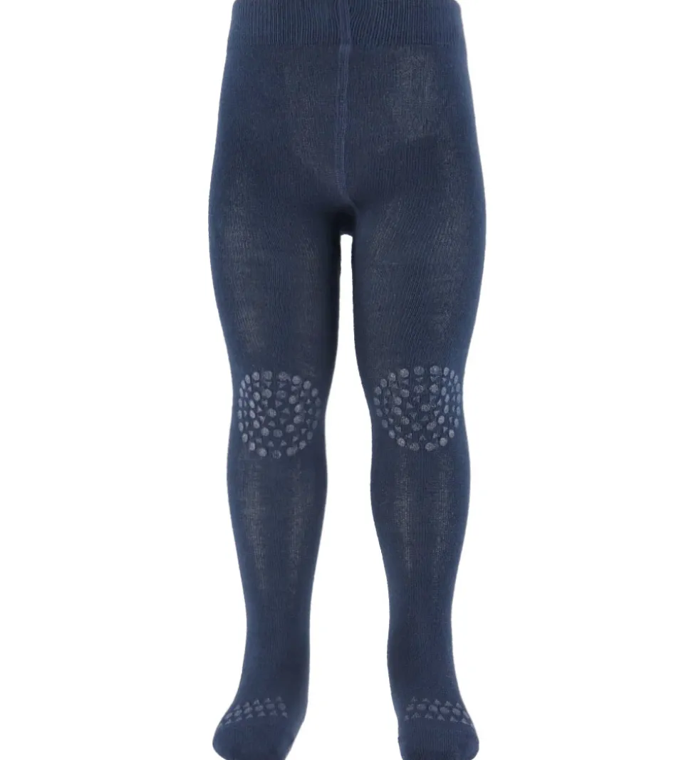 GoBabyGo Skridsikre Strømpebukser - Bambus - Navy Blue