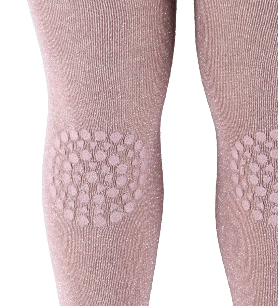GoBabyGo Skridsikre Strømpebukser - Bambus - Lavender Glitter