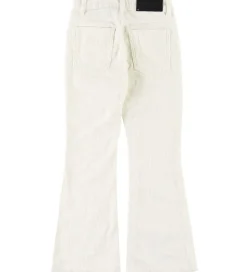 Grunt Bukser - Fløjl - Flare Cord - Broken White