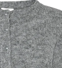 Grunt Cardigan - Strik - GrLins - Dark Grey