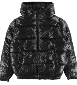 Grunt Dynejakke - GROdin - Black Shine