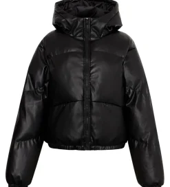 Grunt Dynejakke - PU - GRMai - Sort