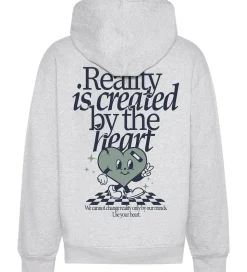 Grunt Hættetrøje - GrAva - Snow Melange