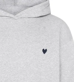 Grunt Hættetrøje - GrAva - Snow Melange