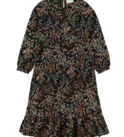 Grunt Kjole - Julle - Black Flower