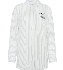 Grunt Skjorte - GrLiva - Hvid/Blå