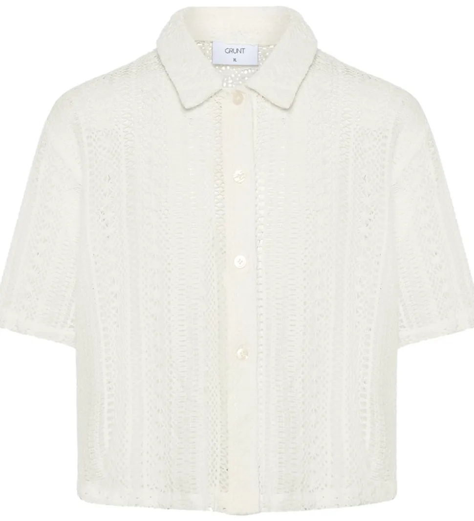 Grunt Skjorte - GRPooa Flo - Off White