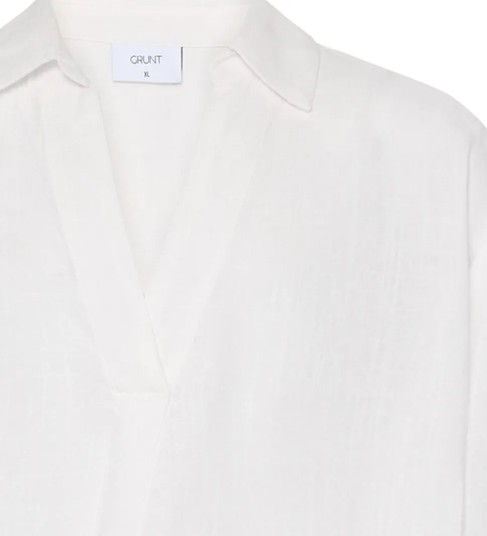 Grunt Skjorte - GrPoula - White