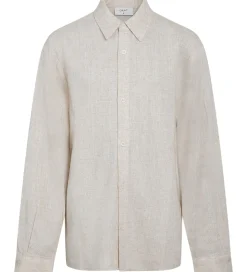 Grunt Skjorte - Herstal - Hør - Sand