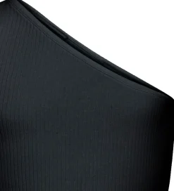 Grunt Top - Rib - Gundhil - Viskose - Sort