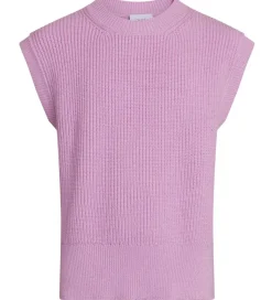 Grunt Vest - Strik - Ann - Lilla