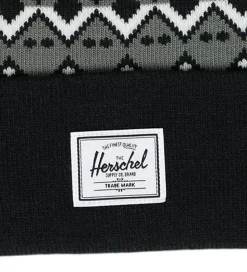 Herschel Hue - Strik - Elmer - Black Fair Isle