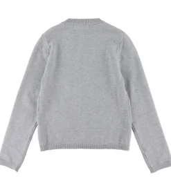 Hound Cardigan - Strik - HdLaura - Lysegråmeleret