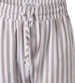 Hound Natbukser - Grå/Hvidstribet