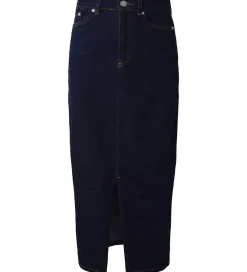 Hound Nederdel - Maxi Denim - Dark Blue Used