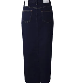 Hound Nederdel - Maxi Denim - Dark Blue Used